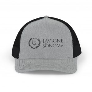 Lavigne Sonoma Snapback Cap | Black Embroidered Trucker Hat